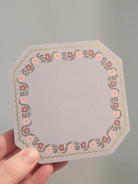 NWOT Rifle Paper Co Mini Notepad Duo